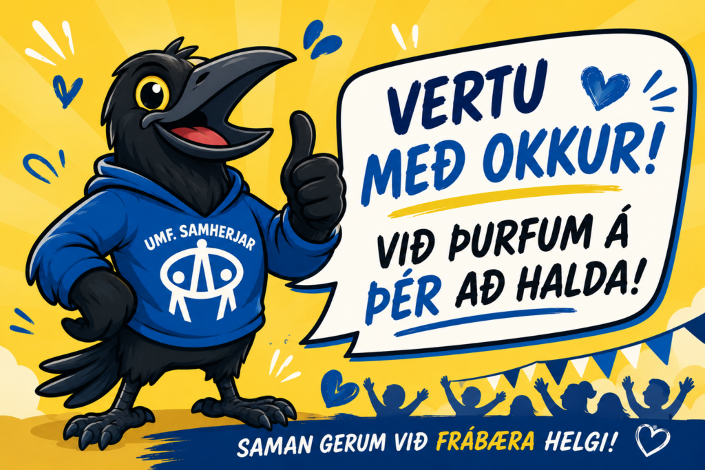 Óskað eftir sjálfboðaliðum á Landsmót 50+ og afmælishátíð félagsins!!